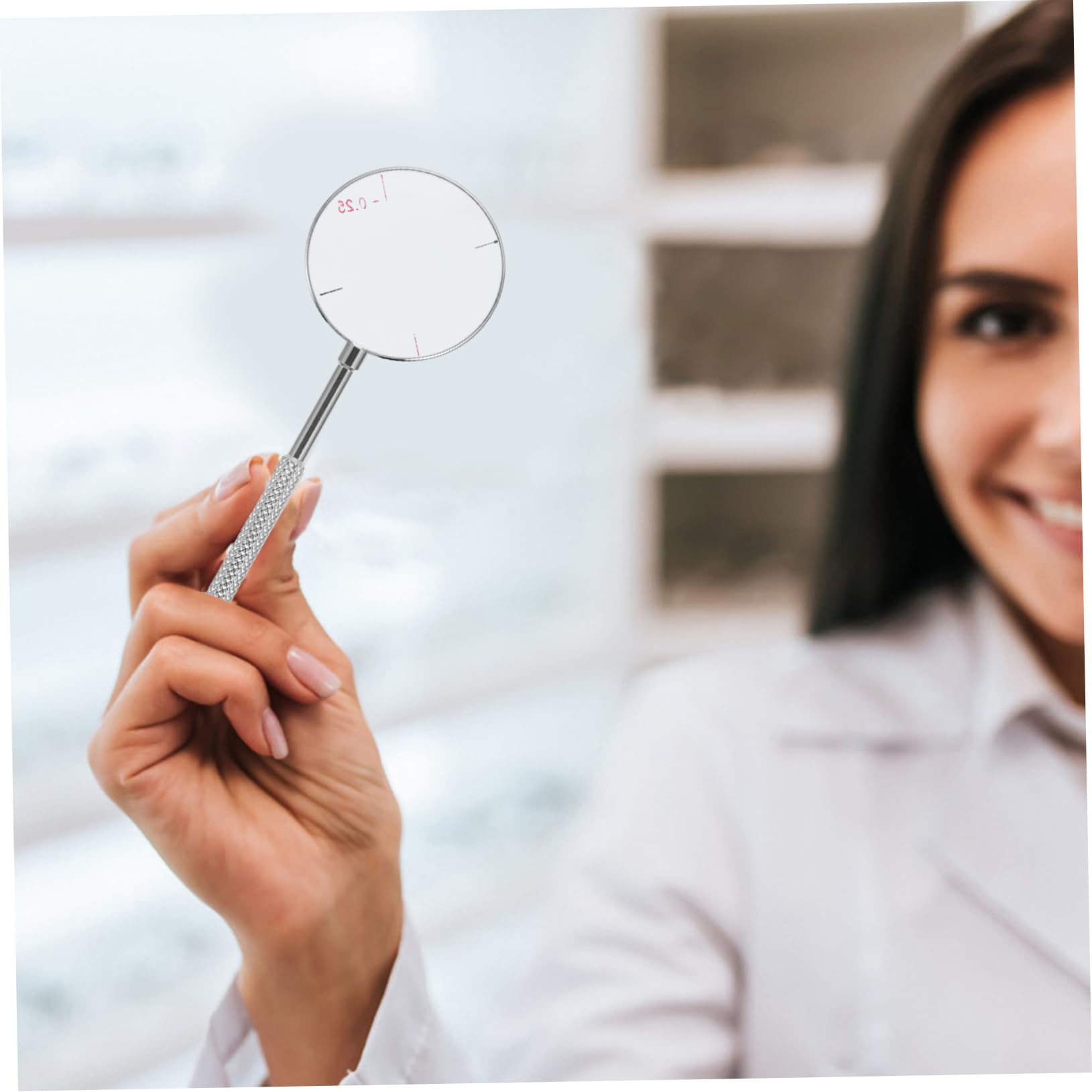 Set di strumenti ottici per la prova delle lenti a cilindro incrociato, kit di diottrie e correzione assiale di 45 gradi, accessori per optometria (0,25/0,5)