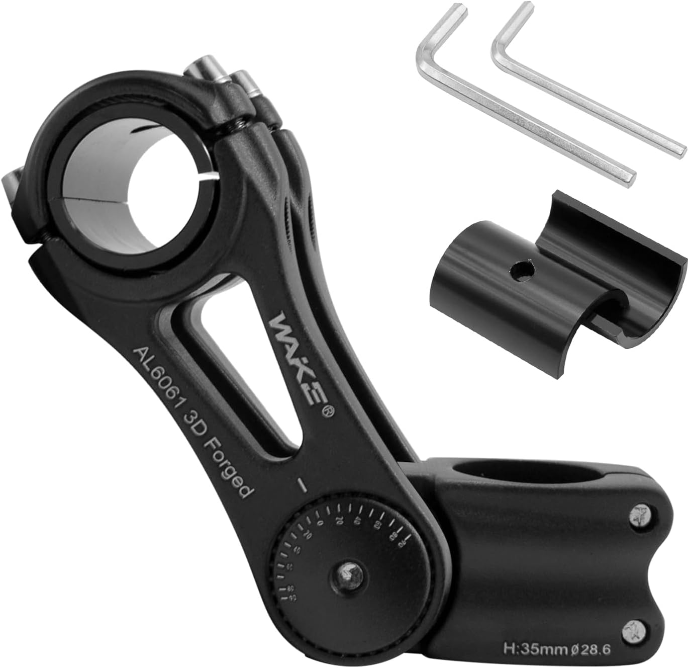 EATAKWARD Adjustable Bike Stem Universal 90mm 110mm 145mm