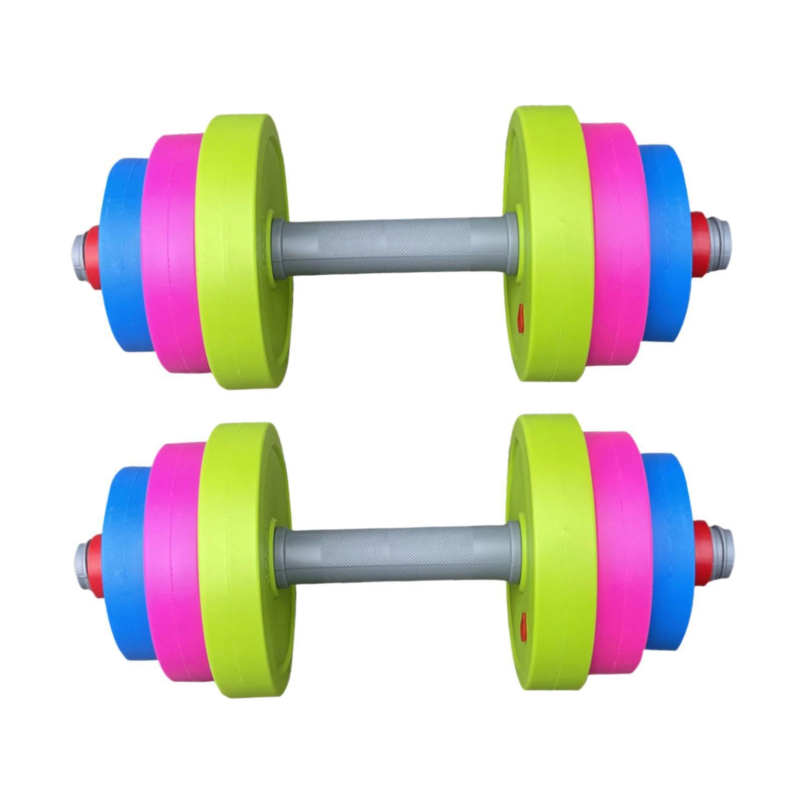 Giocattoli per bambini, set di attrezzi per sollevamento pesi, sviluppo precoce, incoraggiamento dell'interesse per lo sport nei bambini piccoli, finti, sport, palestra, Manico 12 cm