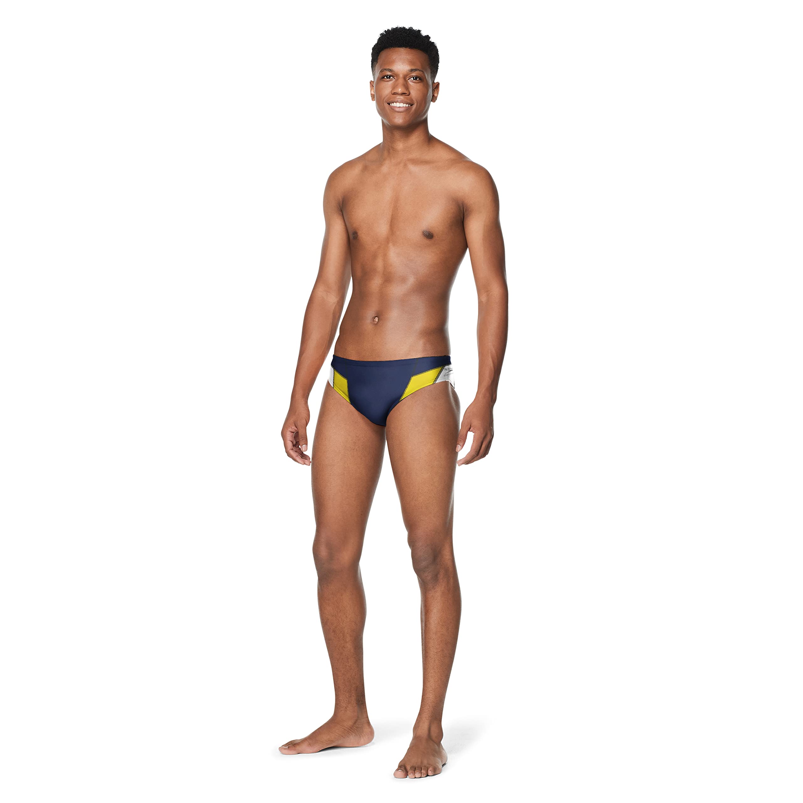 Speedo Men's Poly Mesh Square Leg Swimsuit