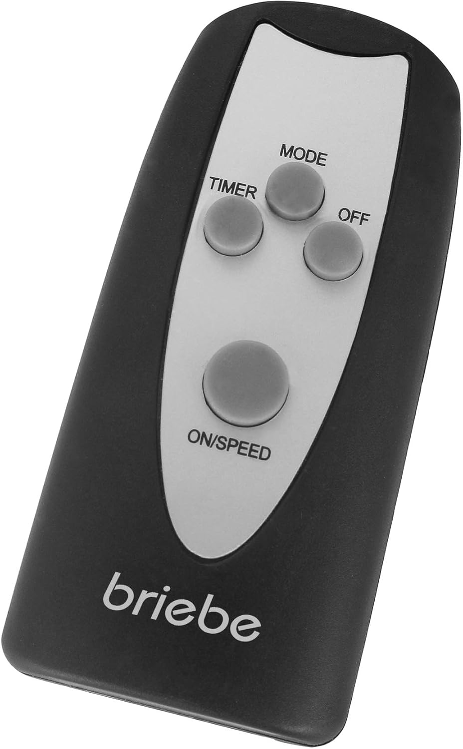 briebe Ventilador de Pie Silencioso con Mando a Distancia, 40cm, Temporizador, Oscilante, 3 Modos Funcionamiento, 3 Velocidades, Regulable Altura 100-125cm, Negro