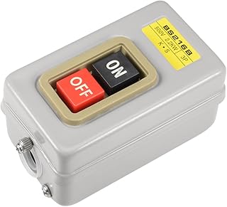 WARTHY 15A BS216B On/Off Start Stop Push Button Switch for Power Tools