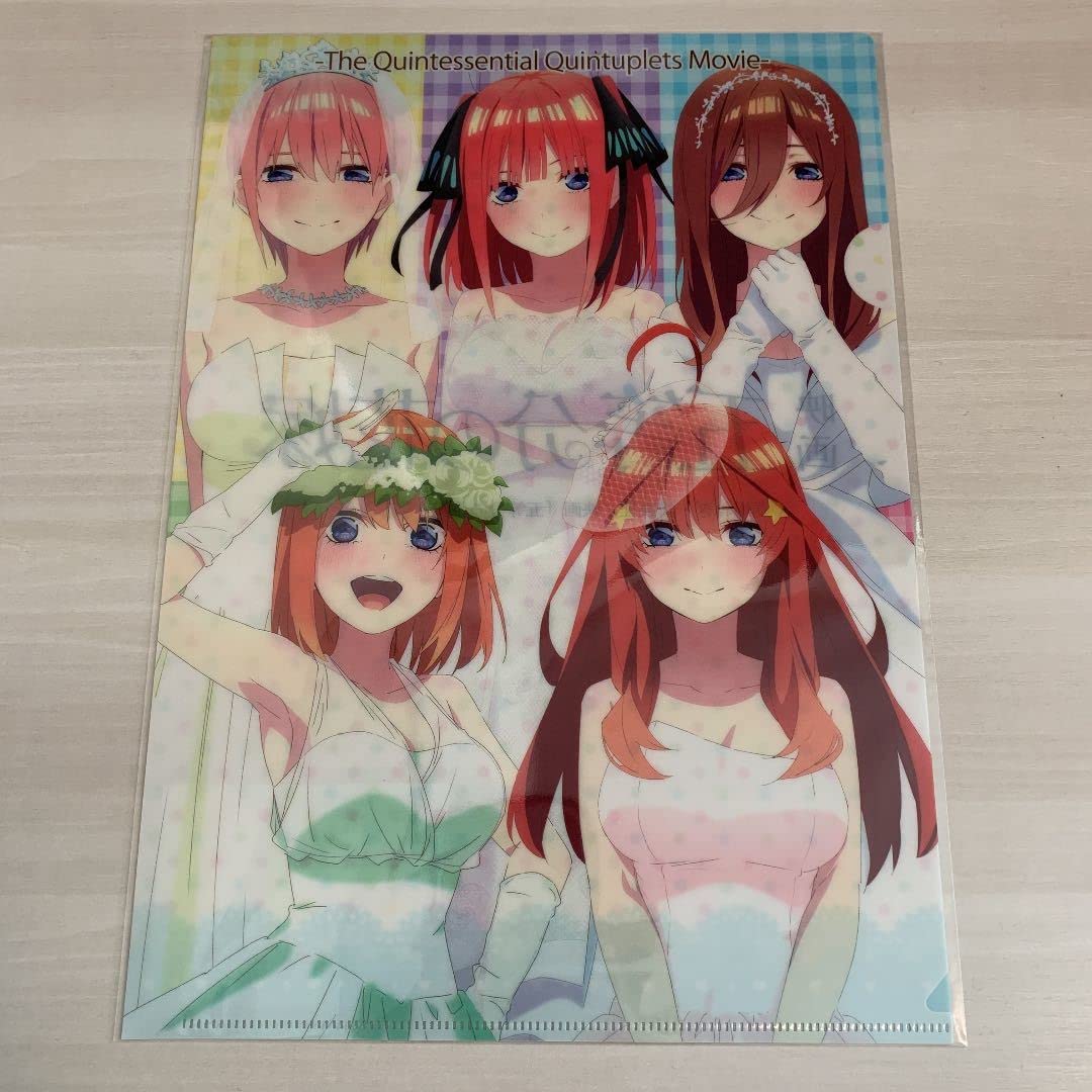 Amazon.co.jp: 劇場版 五等分の花嫁 映画 クリアファイル 中野