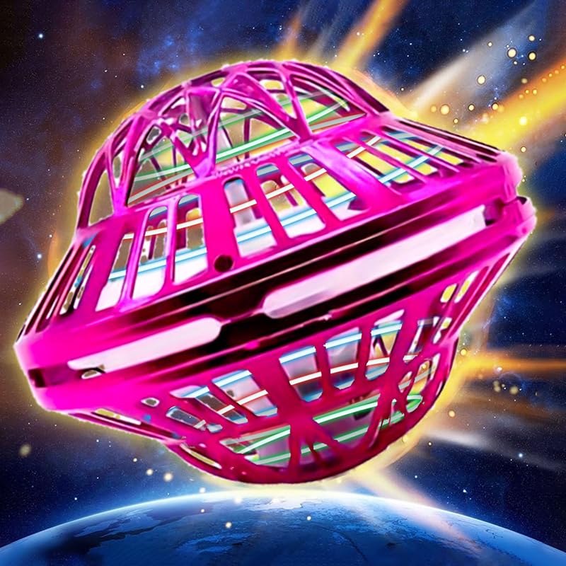 Flying UFO, 2024 Upgraded Flying UFO Toy, Hand Controlled