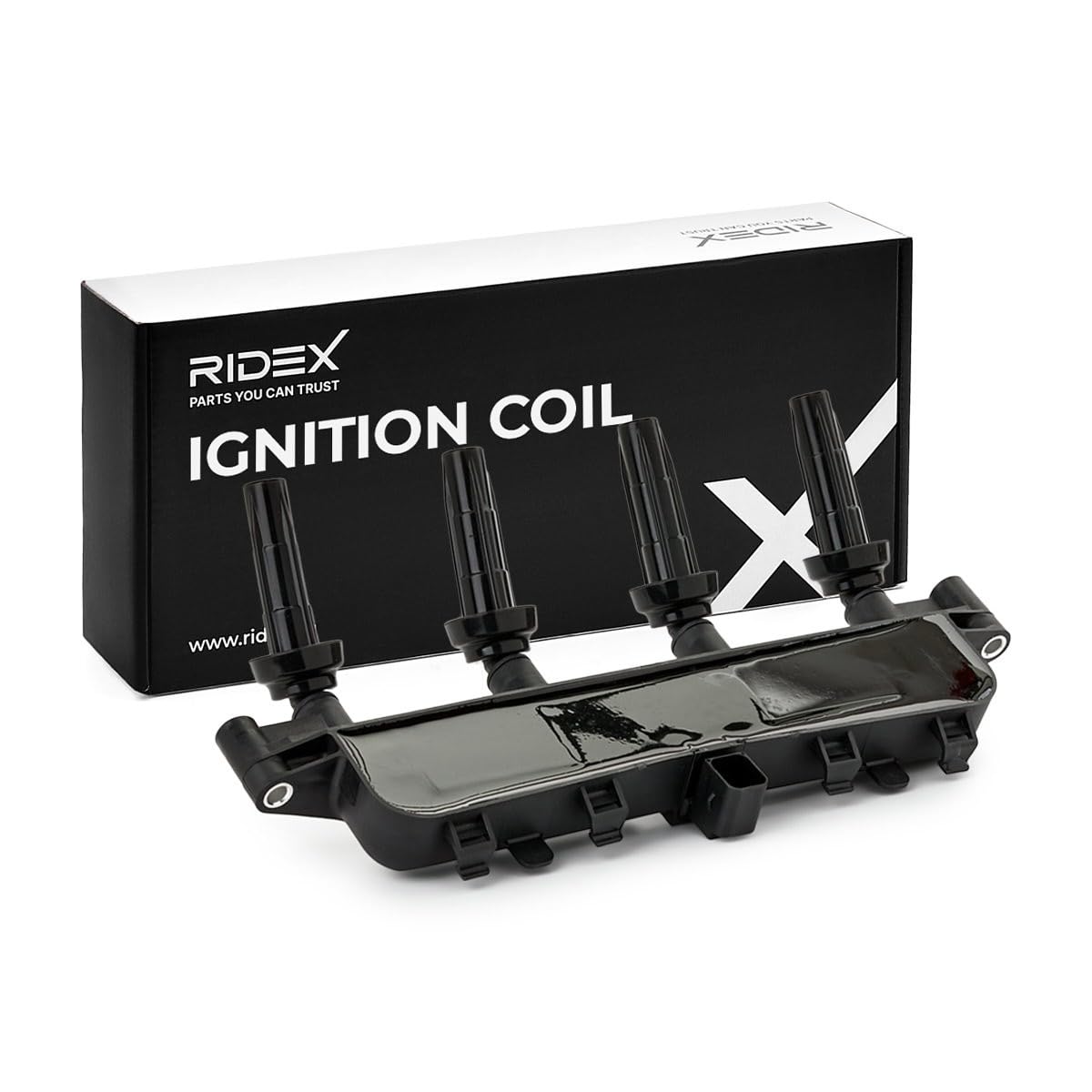 RIDEX 689C0091 Bobina de encendido Compatible con CITROËN C3 II SC