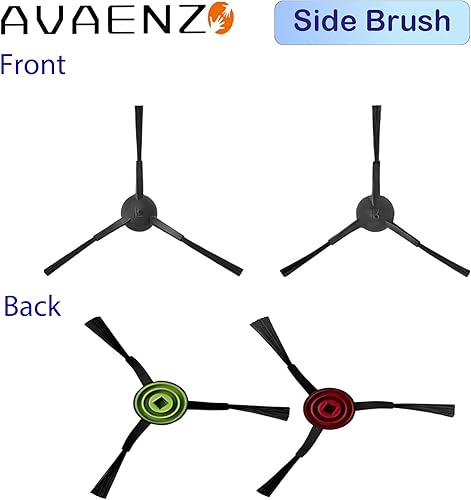 Miniatura 5 de Avaenzo Piezas de repuesto para Tikom G8000 Tikom G8000 Pro HONITURE G20 G20 Pro Laresar Evol 3 accesorios de repuesto para aspirador robot, cepillo