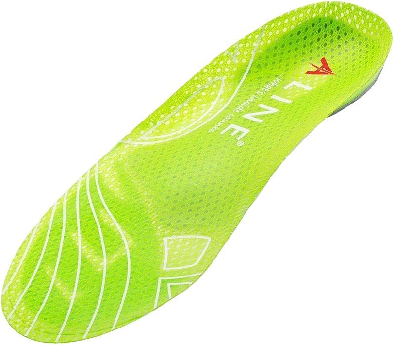 ALINE Traction Shoe Inserts – Flat Foot Athletic Shoe Insole, Plantar Fasciitis, Arch Support Insoles for Men and Women. Green - Green - Men 12.5-13.5/Women 13.5-14.5/EU 46.5-48