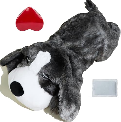 vocheer Juguete de latido del corazón para cachorros, alivio de la ansiedad del perro, ayuda calmante para cachorros, latidos del corazón, animales disponible en Yaxa Peru