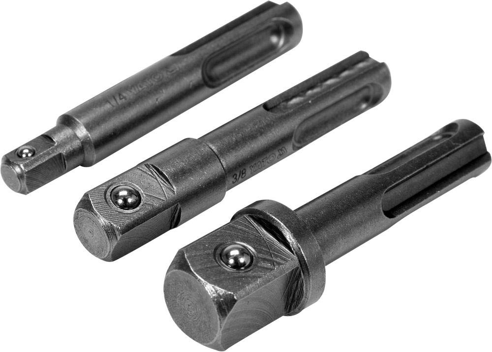3-teiliger SDS Plus Bohrschlüssel-Adapter Set – Mit Sechskantverlängerung Für Elektrowerkzeuge