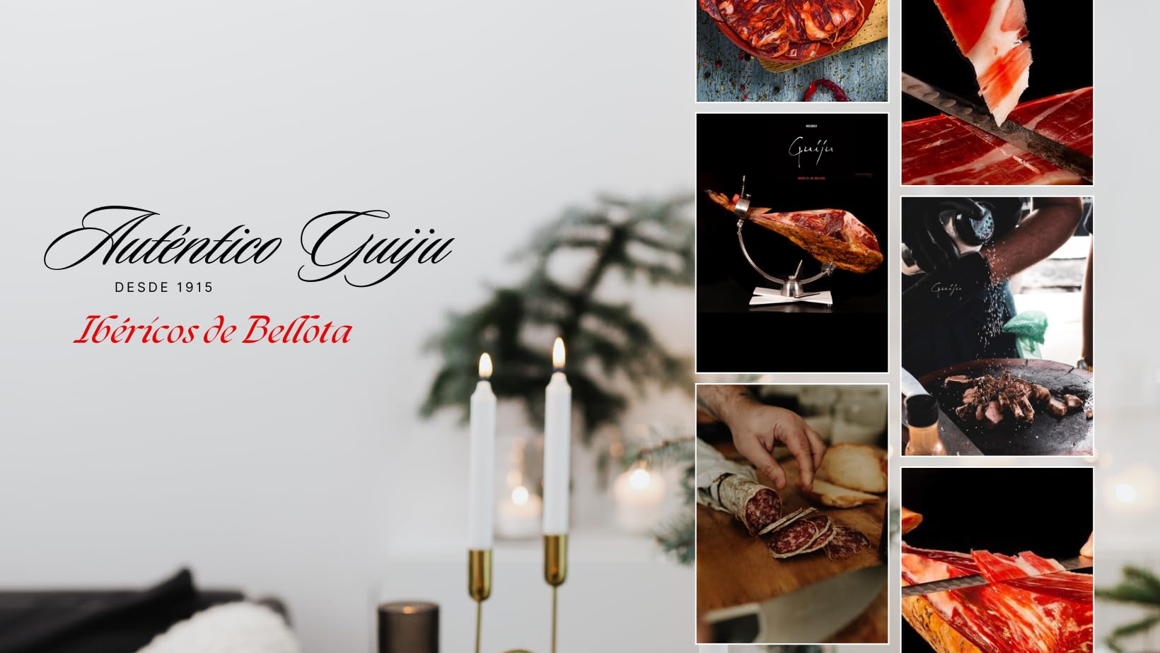 Lotto di prosciutto (palletta) iberico selezione con salsiccia e salsiccia di bella e coltellino + prosciutto - regalo anteriore di Iberiche di bellota guiggiola - Favolosa di guigolo.