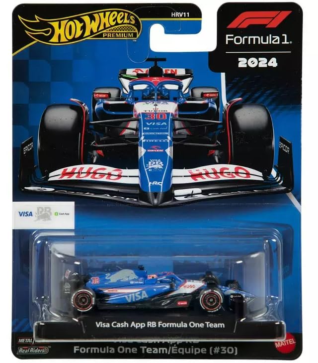 Hot Wheels Premium F1 2024 RB Team 1:64 miniatura 1