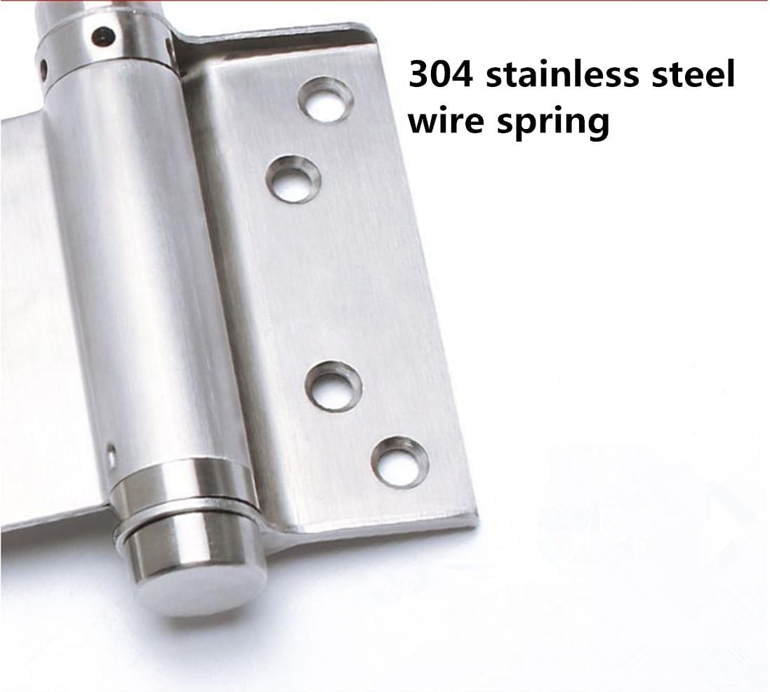 Tесh Dеаlѕ 🔥 Ranbo Commercial Grade 304 Stainless Steel Ball Bearing Heavy Duty Double Action Spring Loaded Door Swing Hinge ,Automatic Closing/self Closer/Adjustable Tension 6 inch ( 1 Pair) Bеѕt Cуbеr Dеаlѕ 🔥 Ranbo Commercial Grade 304 Stainless Steel Ball Bearing Heavy Duty Double Action Spring Loaded Door Swing Hinge ,Automatic Closing/self Closer/Adjustable Tension 6 inch ( 1 Pair)