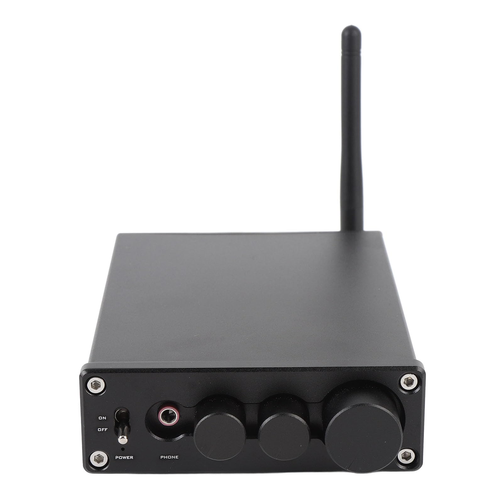 KKPLZZ Amplificatore stereo a 2 canali, amplificatore di corrente senza fili, connettori per altoparlanti passivi in interni, esterni, soffitto del garage (spina europea)