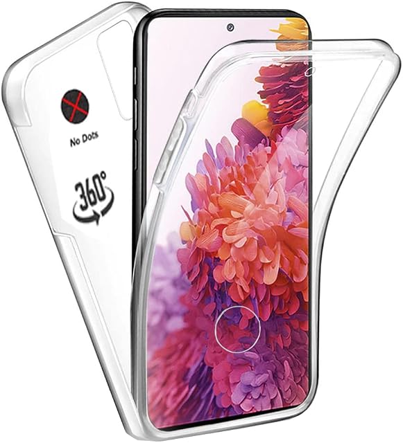 Galaxy S20 FE Case - (360 Front + Back Protection) Full Complete Protection For Samsung Galaxy S20 FE / S20 FE 5G Gel Case - Clear