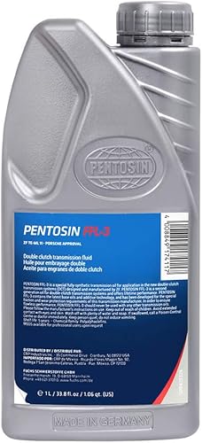 Miniatura 3 de Pentosin 1052107 FFL-3 - Líquido de transmisión de doble embrague sintético completo para transmisiones Porsche PDK seleccionadas, 1 litro