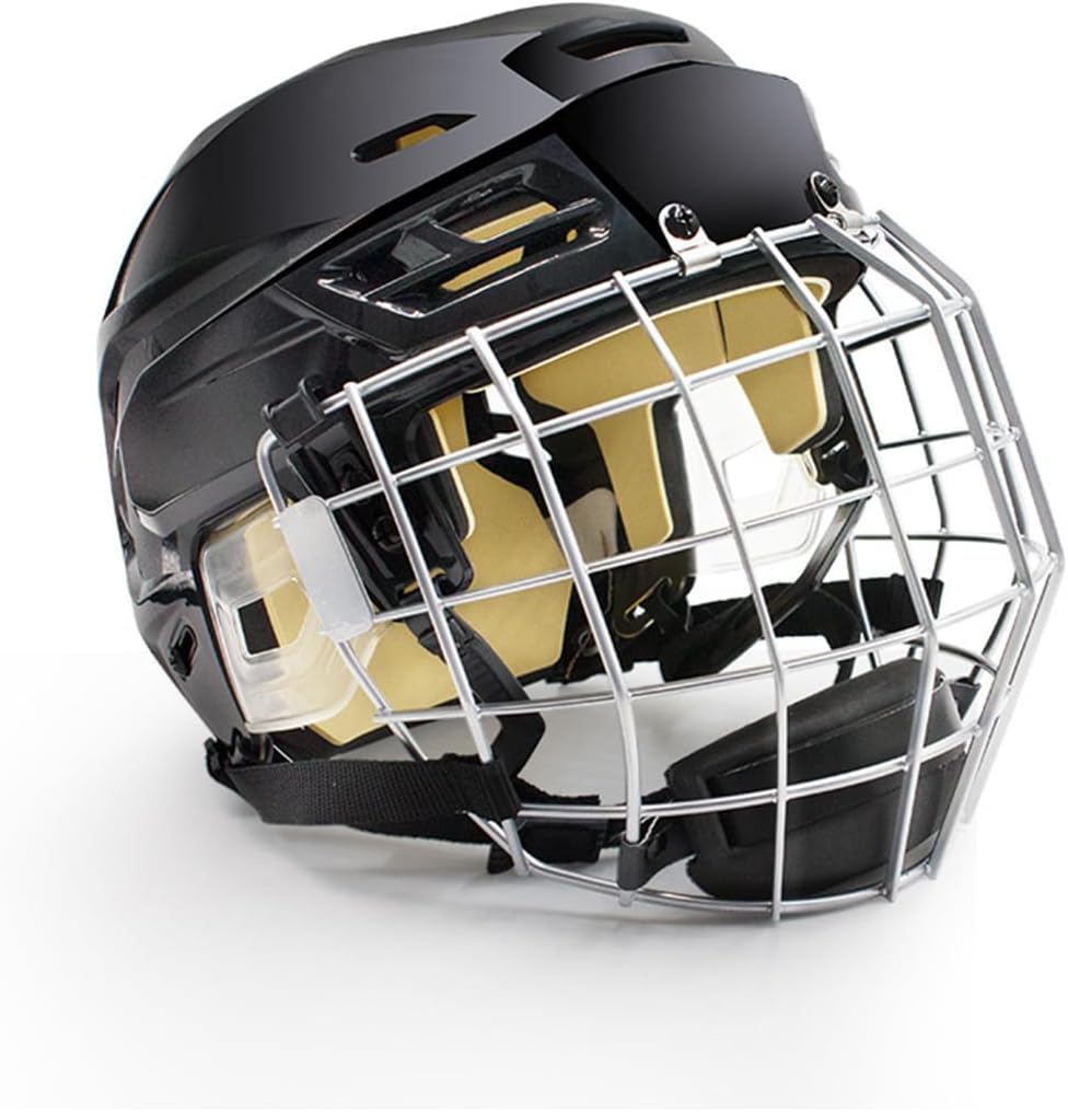 Ice Hockey Helmet Breathable Hockey Helmet with Cage for Youth Adult