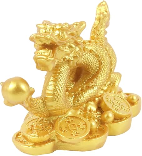 Miniatura 3 de Bwinka Estatua y figuras del dragón del Feng Shui y esculturas y coleccionables para la suerte y el éxito