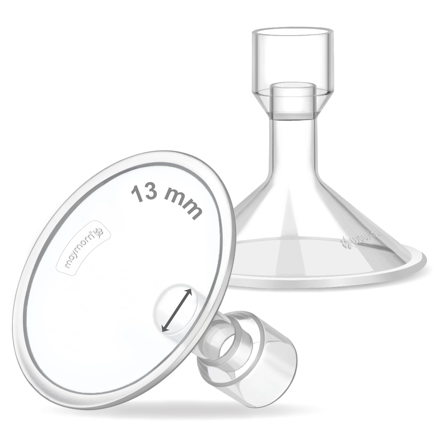 Maymom MyFit Classic 13mm Shield, Does NOT Include Maymom Wide-Mouth Connector, Compatible with Spectra S2 Accessories Spectra S1 Not Original Spectra Pump Parts Spectra Flange