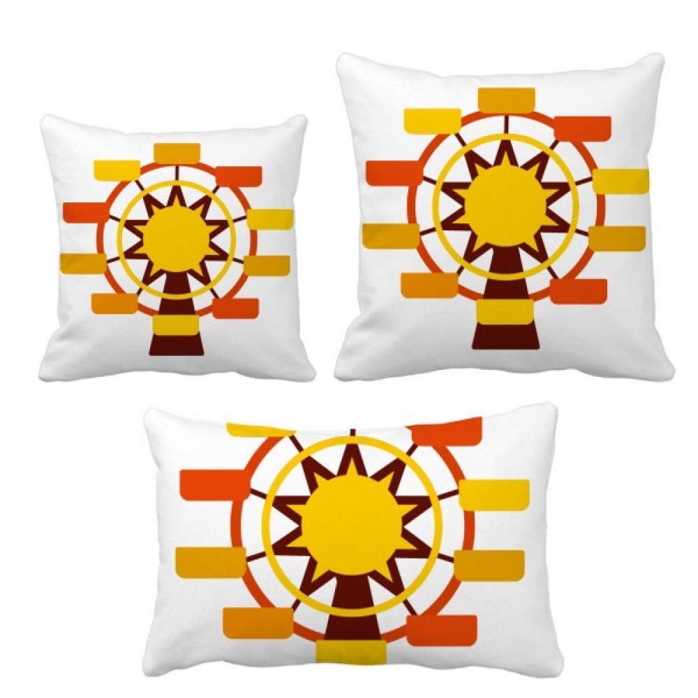 Housse de coussin parc d'attractions pour rompre la monotonie d'un salon trop terne