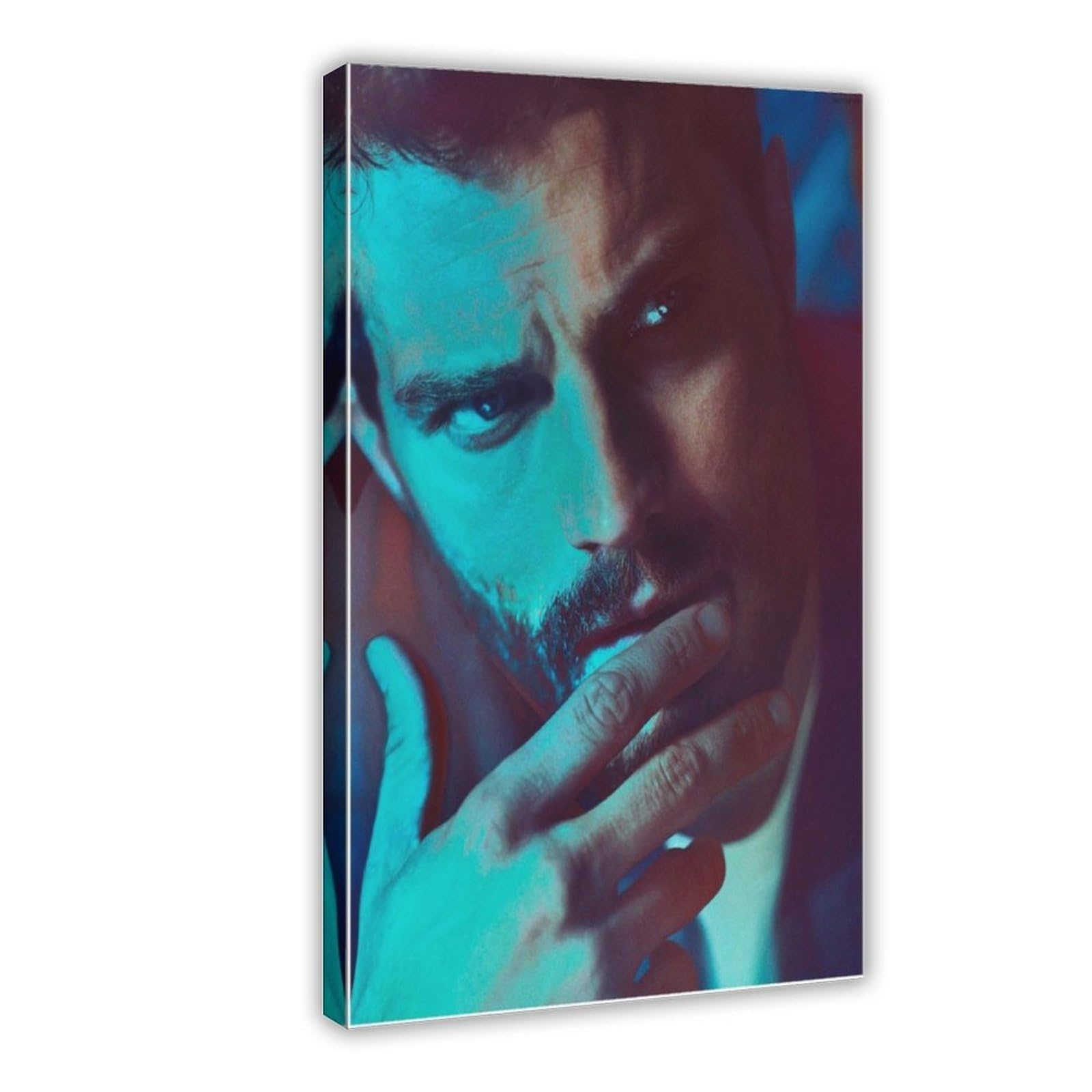 Phthdb Frame-Style Actor Jamie Dornan Poster Canvas Poster Office Decor Gift