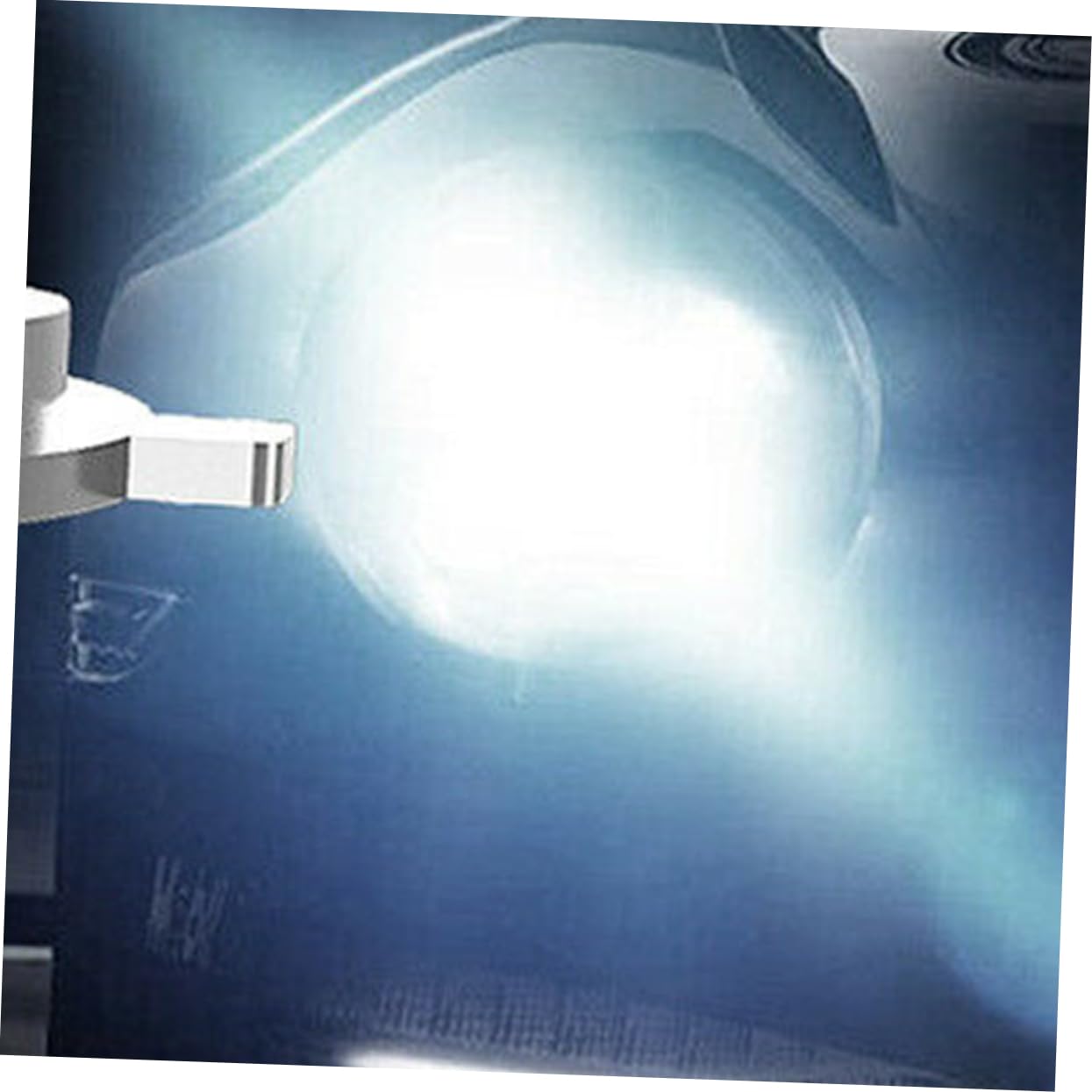 Gatuida LED Bianca Luce di 5000lm per Lampadine in H4 9003 6500k Auto e 55w Fredda Leghe Chip Zes 2 Pezzi Alluminio Destra e Sinistra Basso Consumo per Fari Anteriori