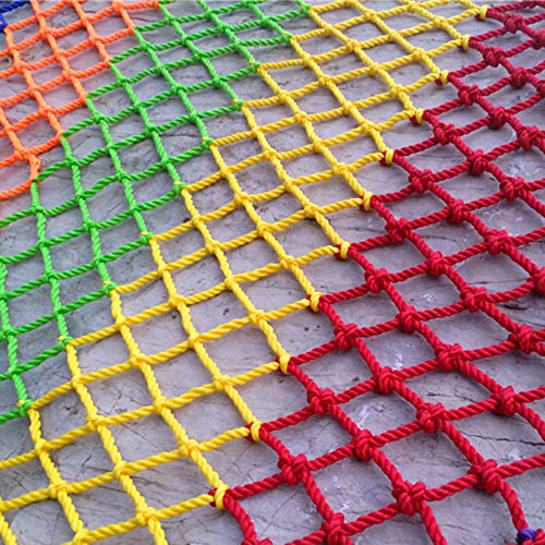 Preisvergleich Produktbild HSTFR Sicherheitsnetz für Kinder, Farbnylonnetz, Fallschutznetz, Außenschutznetz, Tierschutznetz, Kletterhängematte, Gartendekorationsnetz, Nylonseilnetz, Katzennetz