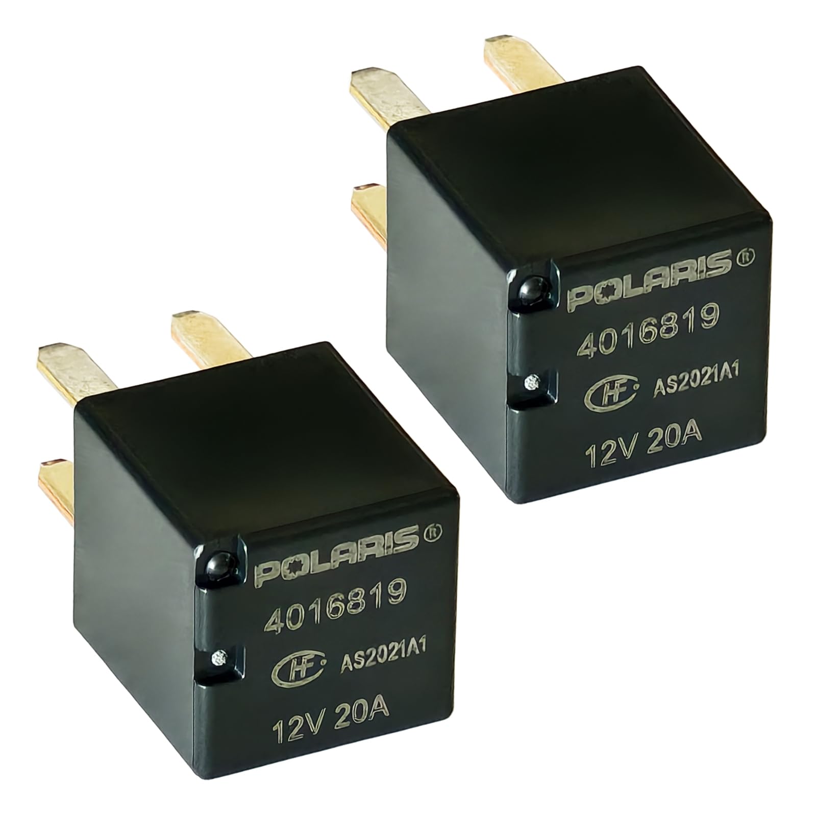 2 Pcs 4016819 12VDC 20A 4Pins Ultra Micro ISO Automotive Relay, General Purpose for Automotive Applications