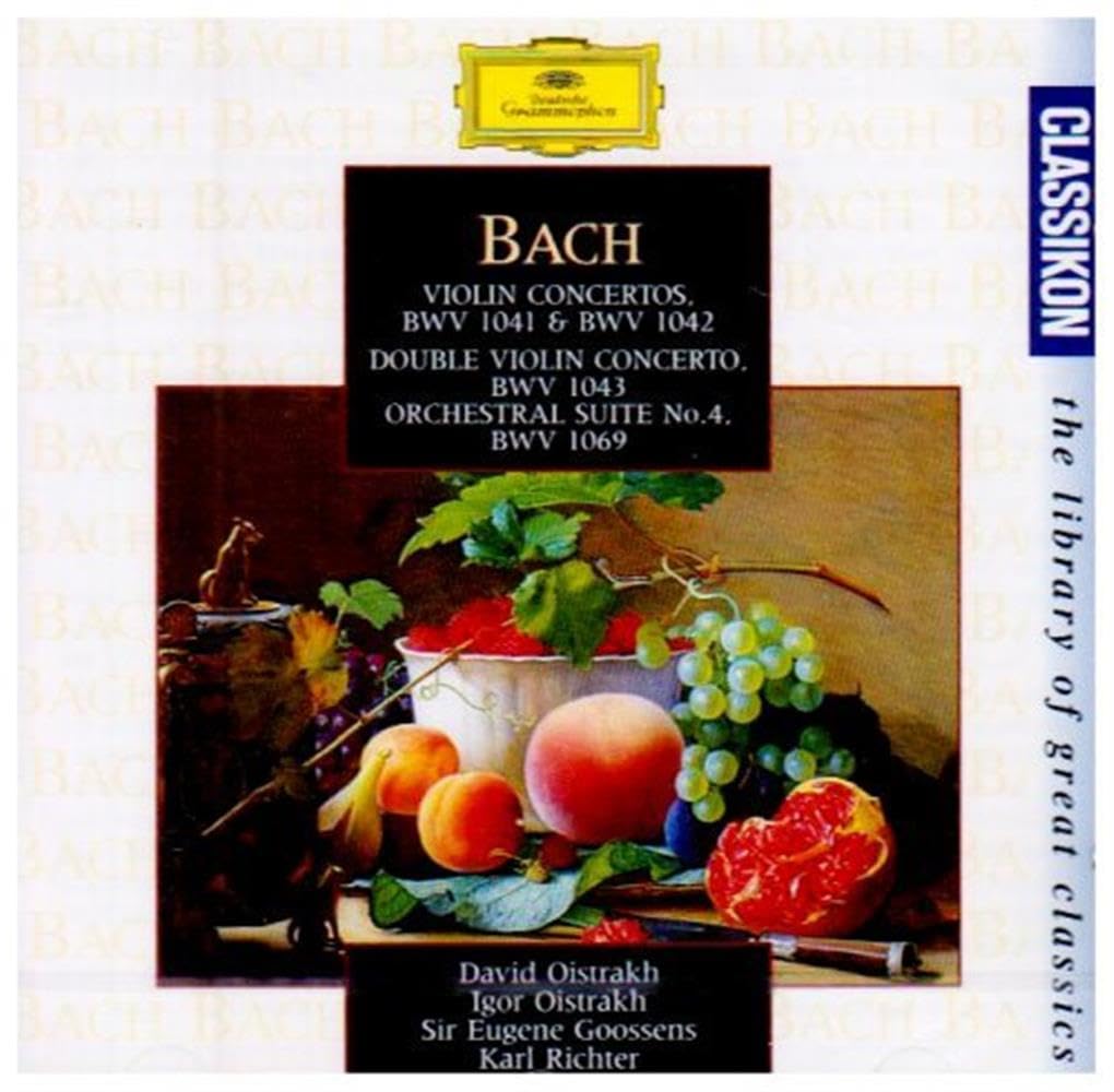Bach;Violin Concs.Bwv1041/2 [Audio CD]
