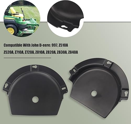 Miniatura 6 de TCU23581 TCU21241 Protector de cinturón de cubierta compatible con John D-eere Z510 Z520 Z710 Z810 Z950A Z950M Z950R Z860 Z910 Z925 Z950 Z970 Ztrak