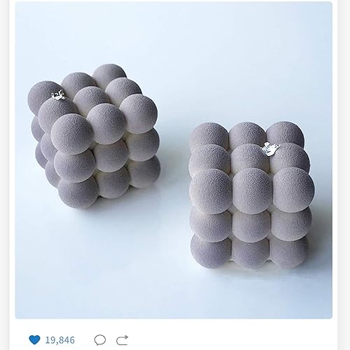 Miniatura 7 de OCPO Molde de silicona para hornear mousse pastel postre para caramelo chocolate trufa pudín pastelería jalea helado molde