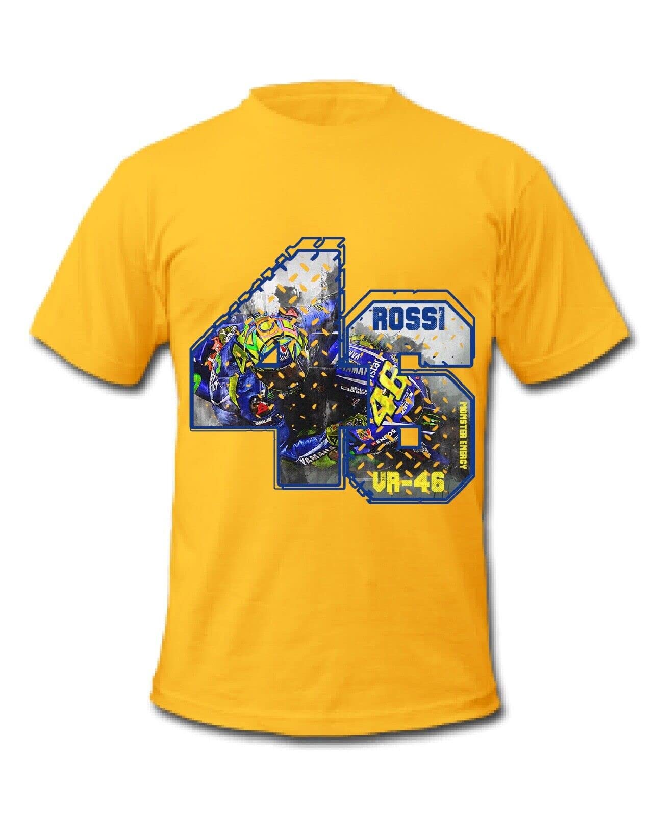 Cold Gun DesignMotoGP Valentino Rossi VR-46 Grand Prix Motor Racing T-Shirts