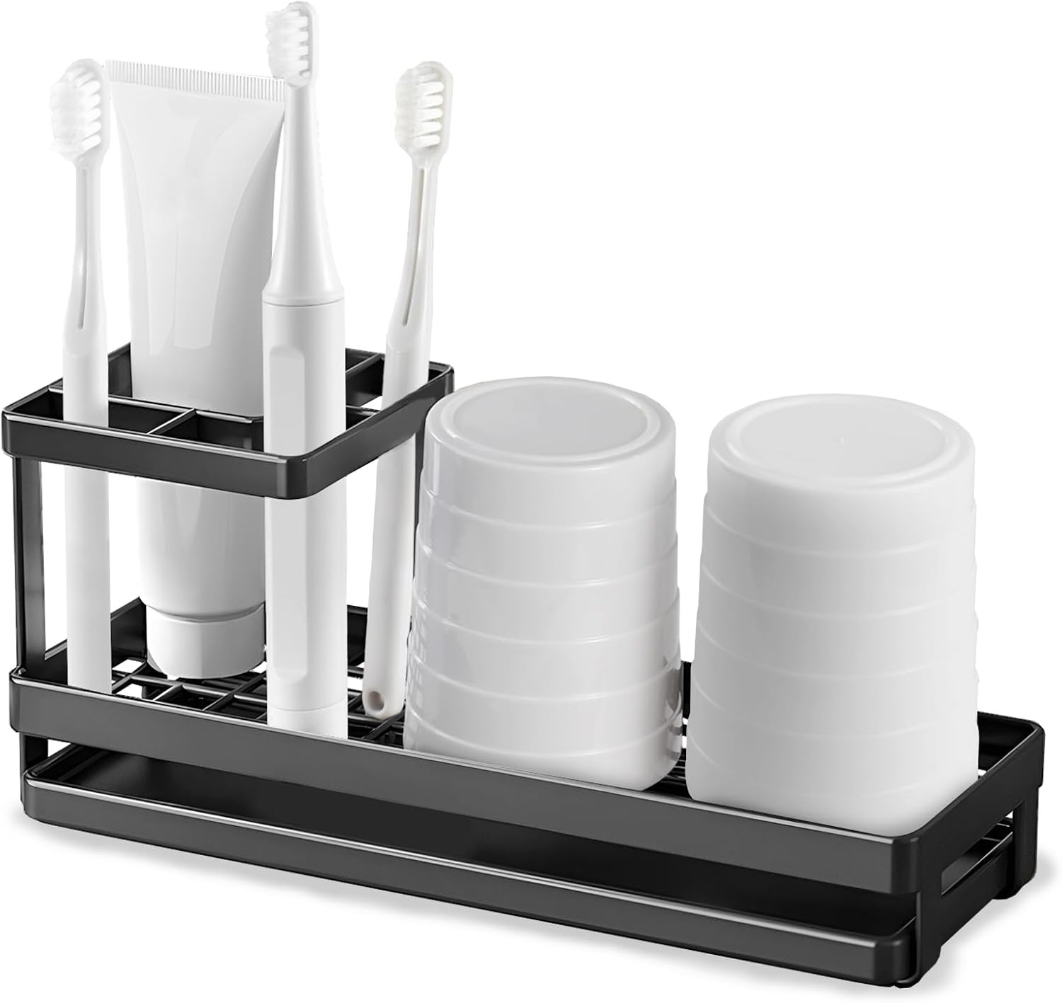 MYITYARD Metal Toothbrush Holders for Bathrooms with