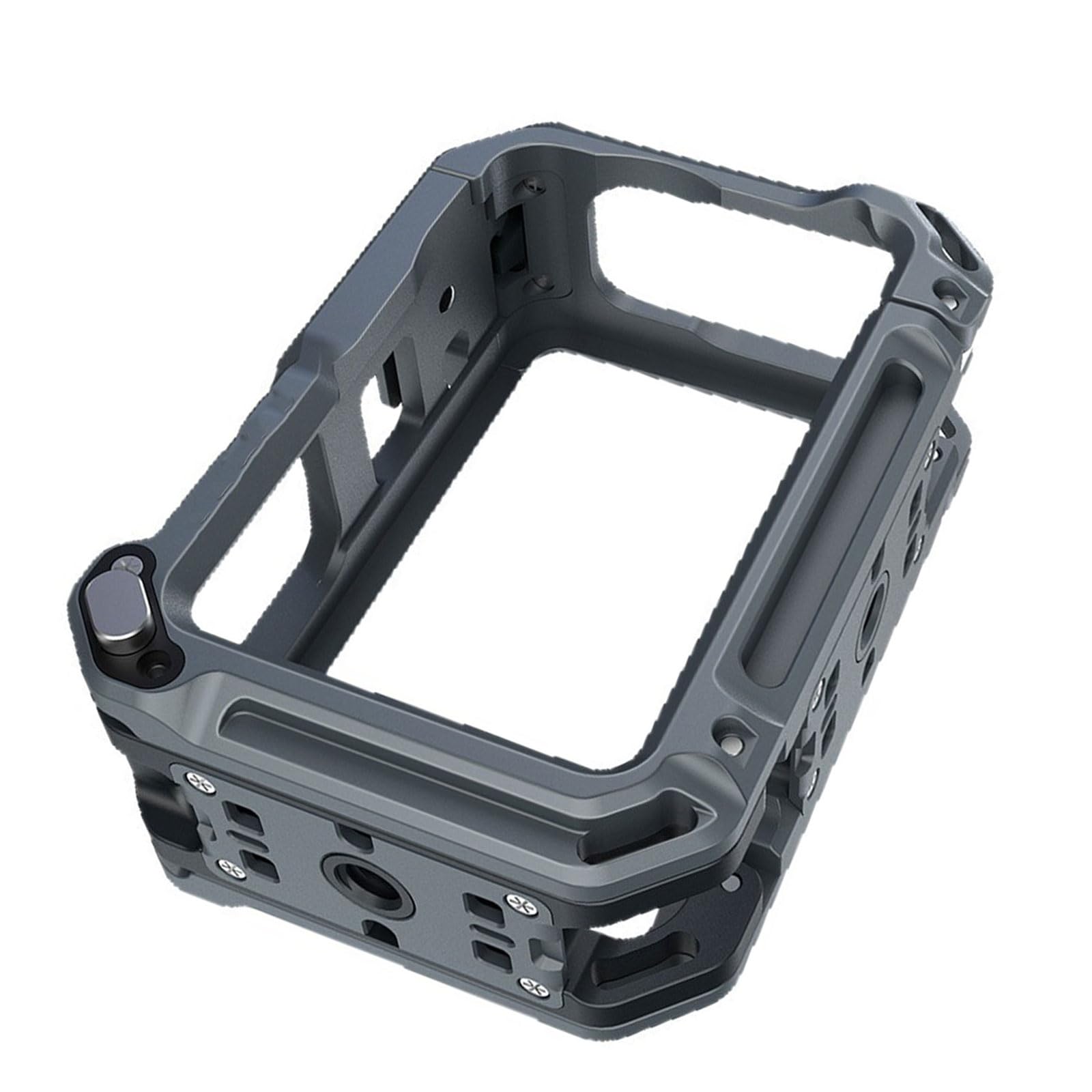 Aluminiowa metalowa klatka zimna stopka kamera ochronna ramka rozszerzająca do akcji 6 akcesoria do akcji metalowa z zimną stopką i szybkim uwalnianiem
