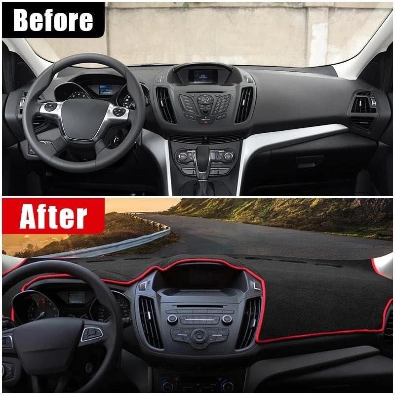 Funda para salpicadero Ford Kuga acabado premium protector salpicadero Escape Mk2 elegante 3