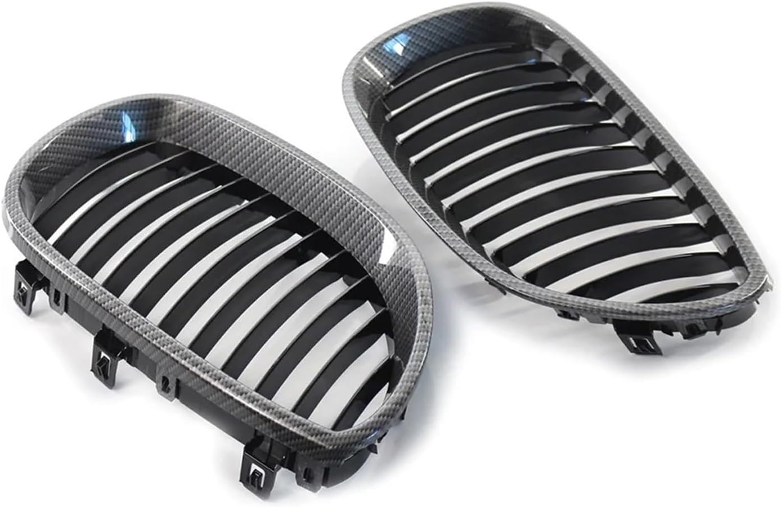 Grilles de radiateur BMW E60 E61 calandre noire pour Série 5 2004-2009 - 7