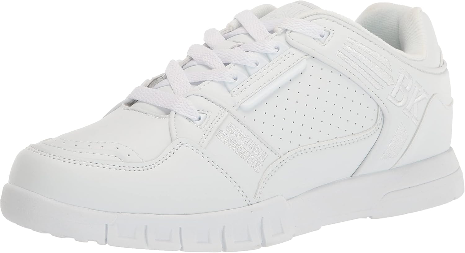 British Knights mens Astra Classic Low Top Fashion Sneaker, White, 13 US