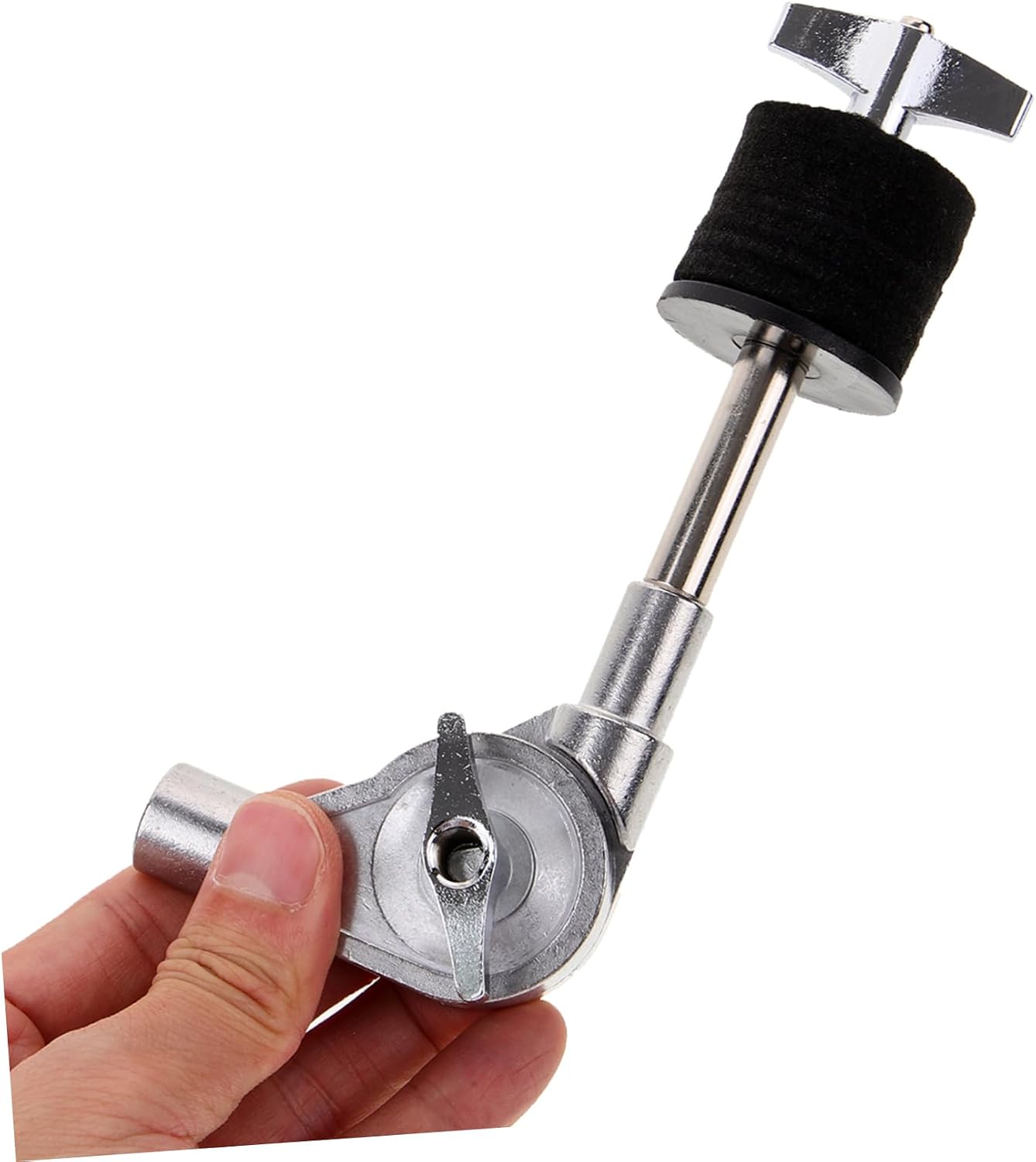 Cymbal Stacker Holder for Drum Durable Metal and Felt Connection Cymbal Attachment for Hihat and Percussion Instruments Easy to Install