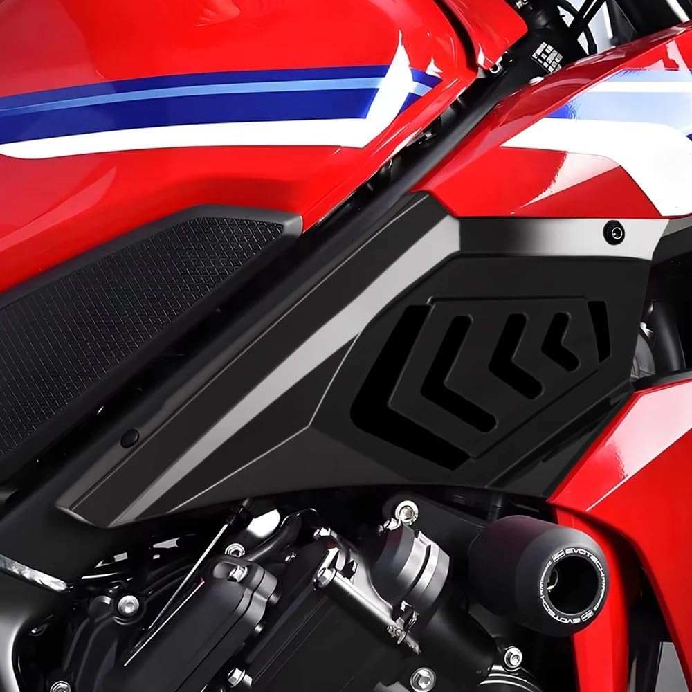 for CBR650R 2024 2025 CBR 650 R Motorcycle Left & Right Side Panels Fairing Cover Frame Guard Spoiler Cowl (red)