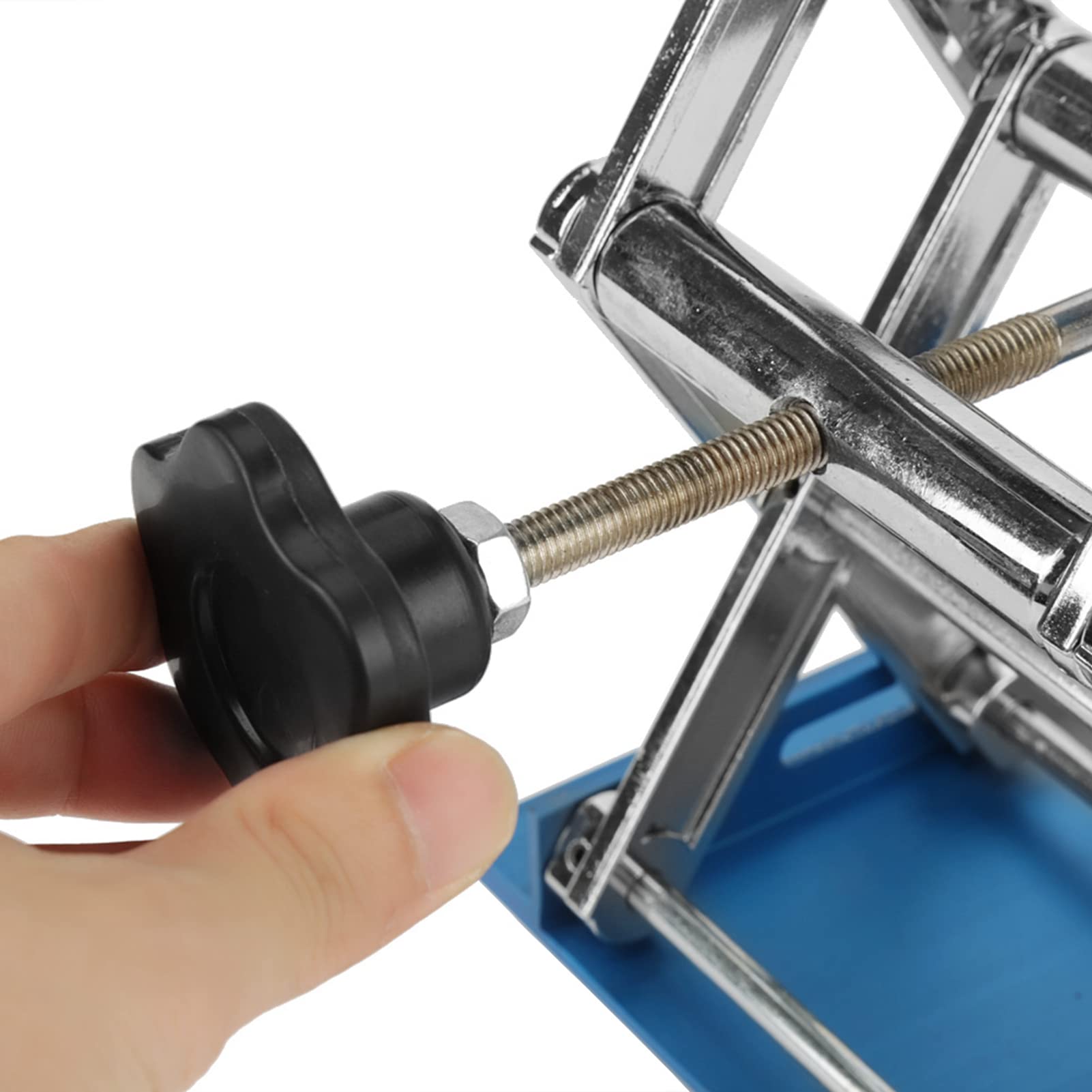 Supporto regolabile in ossido di alluminio L, altezza 70-250 mm per strumenti di fisica, chimica e biologia, resistente alla ruggine