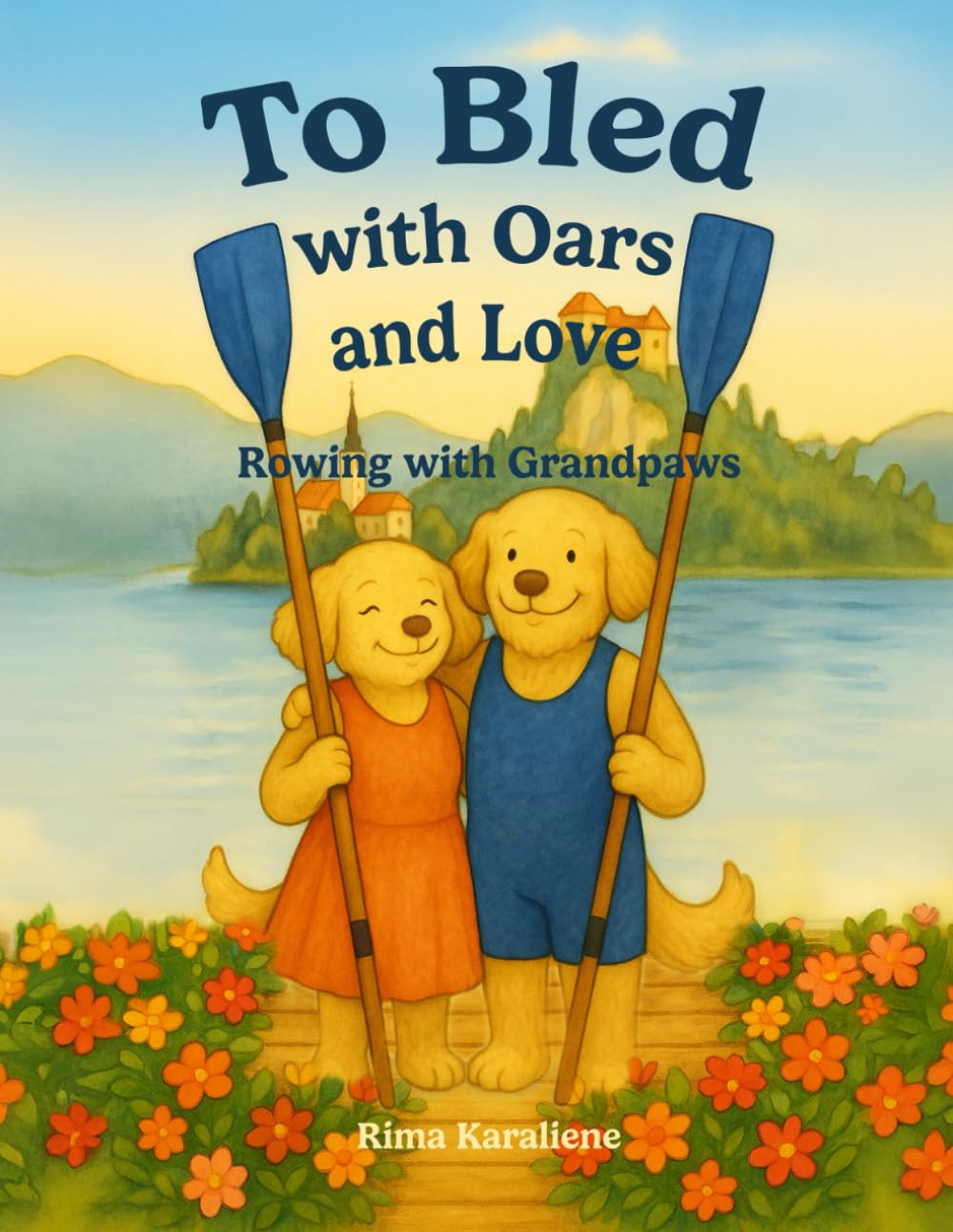 To Bled with Oars and Love: Rowing with Grandpaws (Puppies’ Rowing Club Adventures)