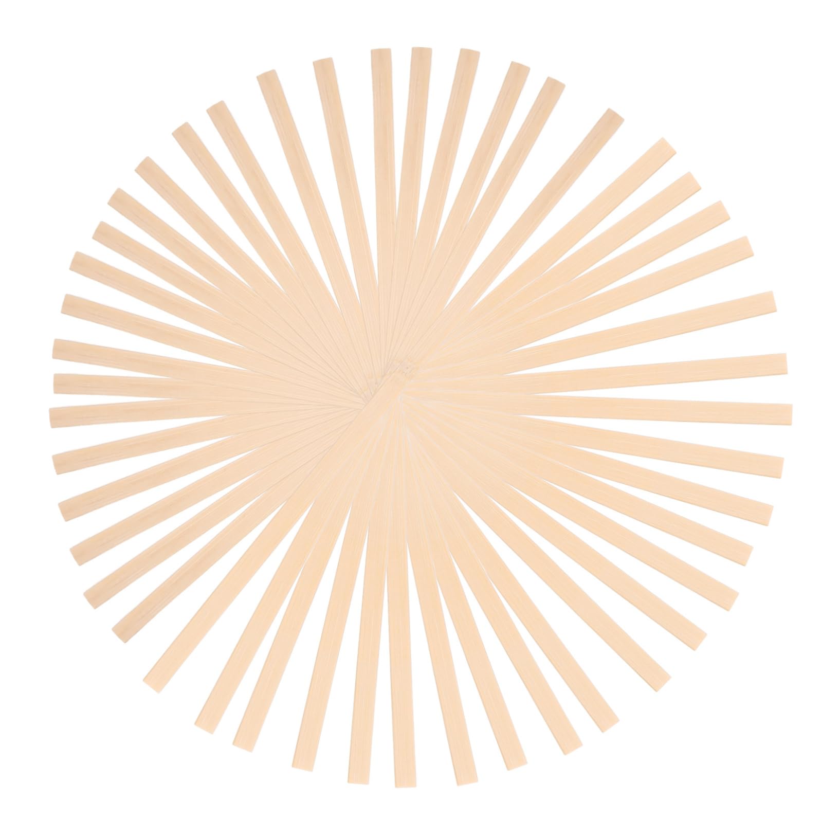 Uonlytech 50pcs DIY Wood Crafting Sticks Natural Blank Sticks for Architectural Models Creative Projects and Photo Props Safe Sustainable Material