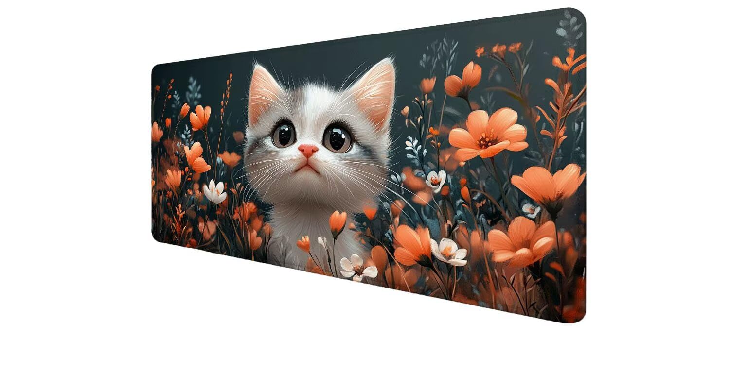 Mouse pad XXL antidérapant pour gamer avec surface de précision fluide - 8