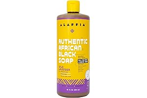 Alaffia Everyday Shea Body Wash - Wild Lavender (32 Fl Oz)