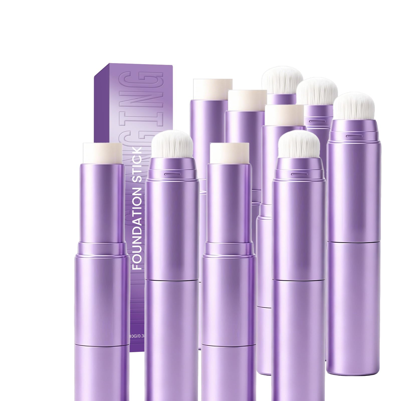 Fond de teint stick, stick maquillage crème avec pinceau estompeur intégré | tirtir fond de teint fond de teint stick
