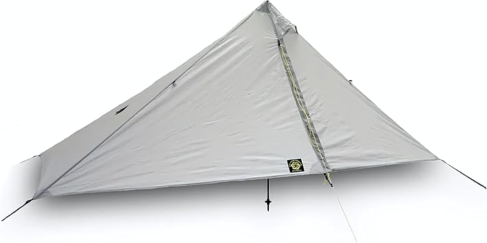 Six Moon Designs Deschutes Ultralight Backpacking Tarp. 13 OZ 370 G - Gray- No Frills Ultralight Tarp That Provides Full Weather Protection. The Deschutes Gets The Job Done at an Affordable Price.