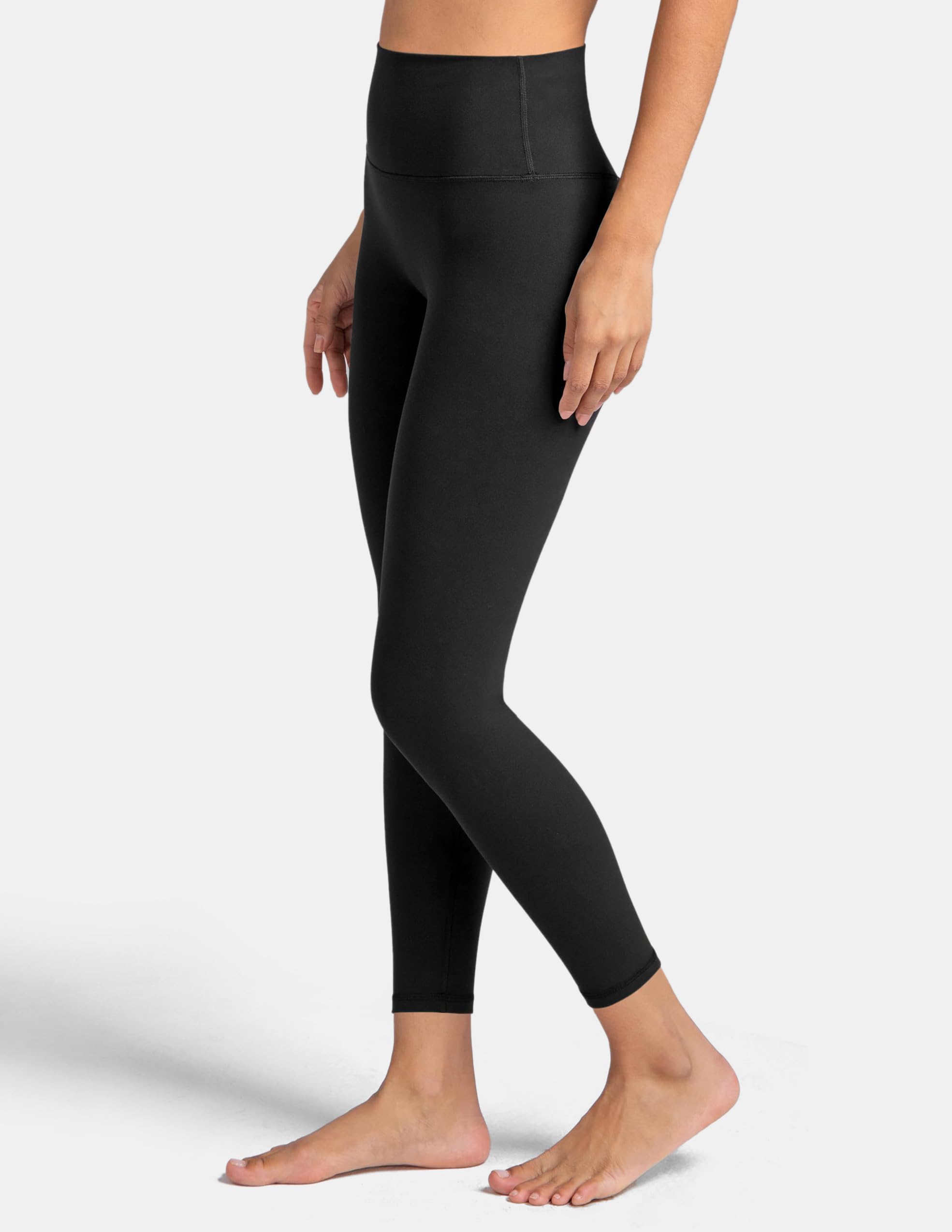 Colorfulkoala Dreamlux Leggins Senza Cucitura Frontale da Donna Yoga 7/8 Pantaloni Palestra a Vita Alta