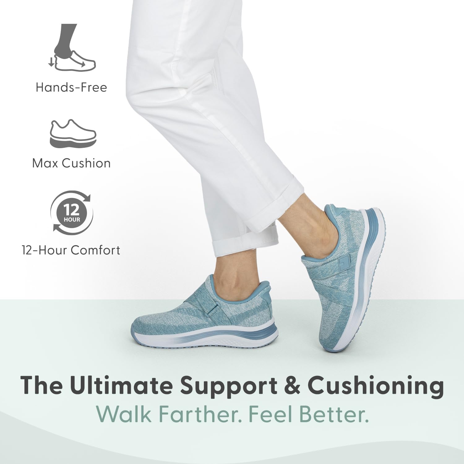 Orthofeet Women's Orthopedic Naya Slip On Sneakers - Image 2