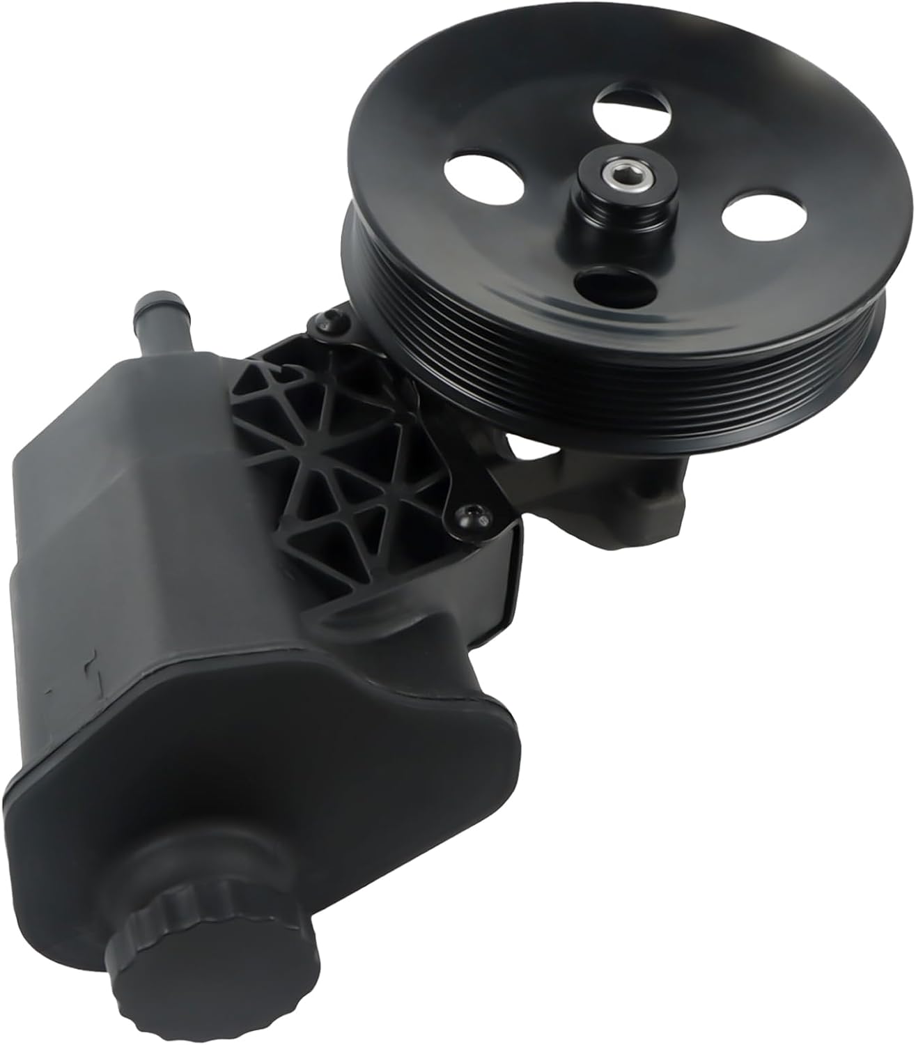 20-70268 Power Steering Pump, with Pulley & Reservoir, Fits for 2003 2004 2005 2006 2007 Ram 2500 Ram 3500 4.7L 5.7L 5.9L, OE-Quality Power Assist Pump, Replace OE 5073241AA 52106842AE