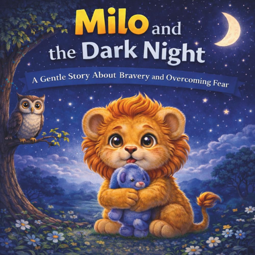 Milo and the Dark Night: A Gentle Story About Bravery and Overcoming Fear (Milo Emotional Skills Series)