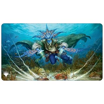 Ultra PRO - MTG Murders at Karlov Manor Playmat Morska, Undersea Sleuth, Durable Tabletop Professional Card Game Desk Mat Accessories MTG Collector's Item